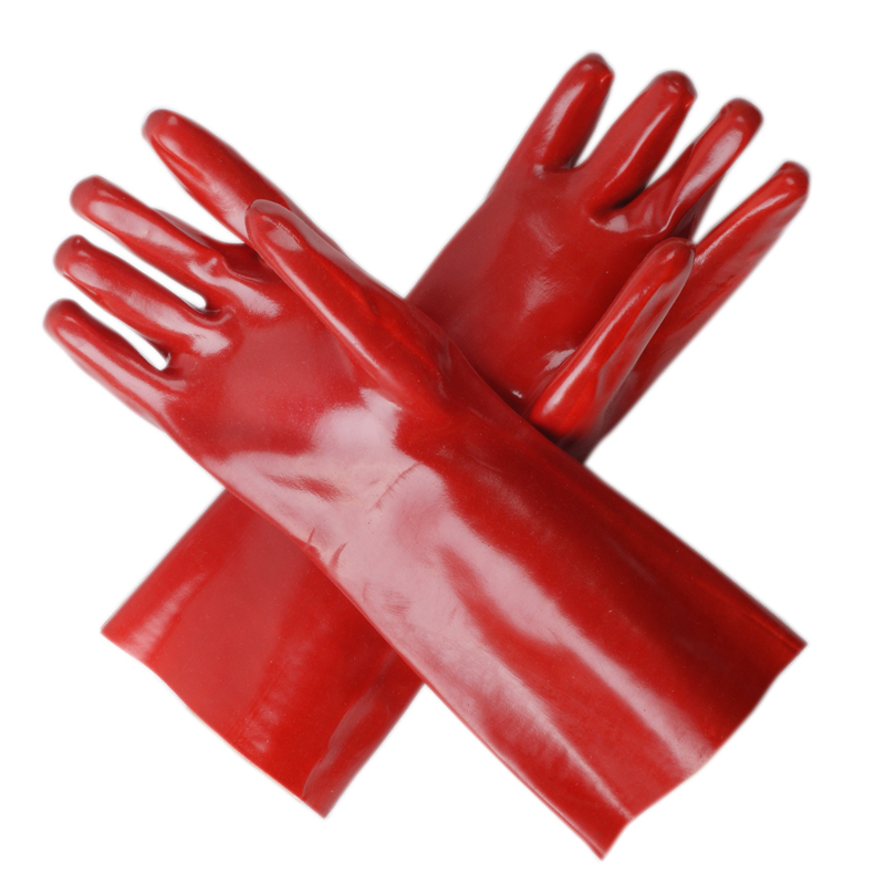 代尔塔 201402巴斯夫PVC防化手套