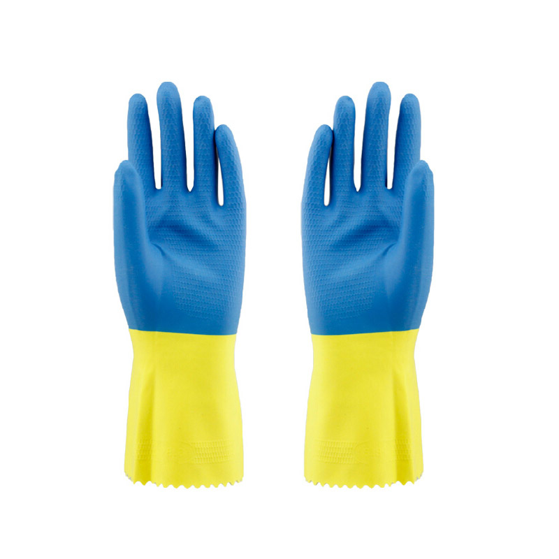 代尔塔 201330双色乳胶手套