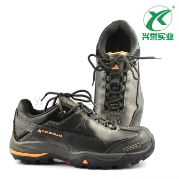 代尔塔 301335全牛皮低帮安全鞋