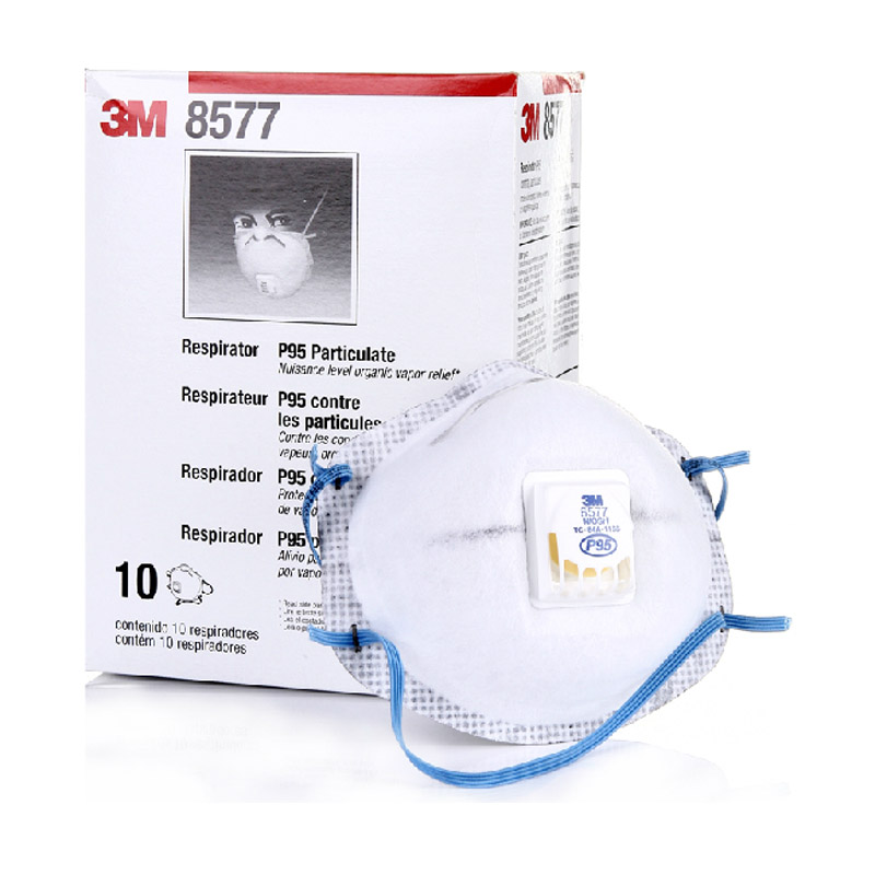 3M 8577CNP95有机蒸气异味及防颗粒物口罩
