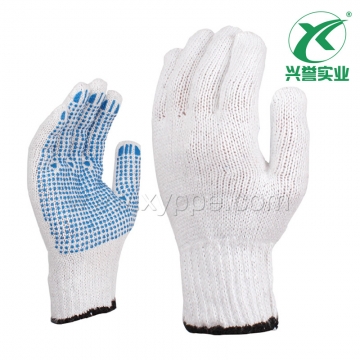 代尔塔 208006经济型PVC点塑手套