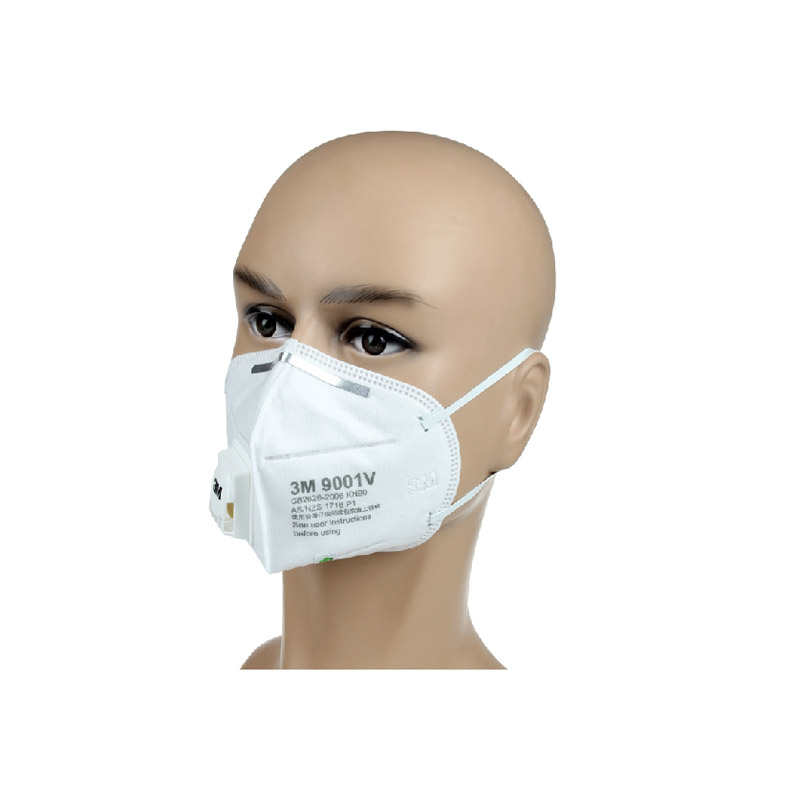3M 9001V折叠式带阀防护口罩