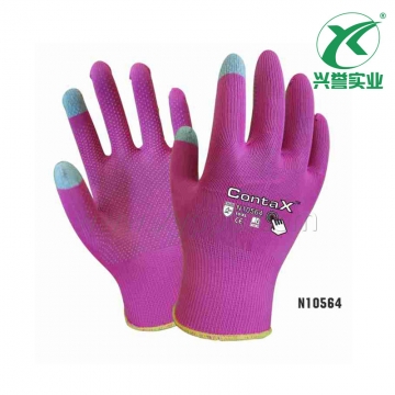 赛立特手掌点塑防静电手套N10564