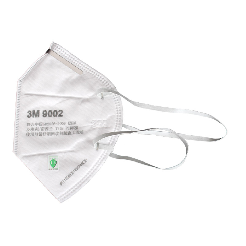 3M 环保包装9002折叠式防护口罩