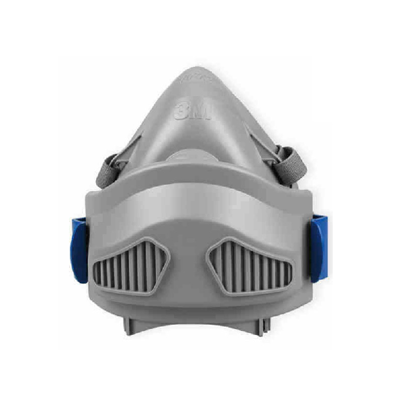 3M 7771 硅胶半面型单滤盒防尘面罩（小号）