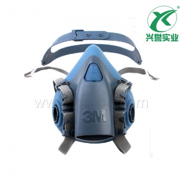 3M 7502硅胶半面型防护面罩（中号）