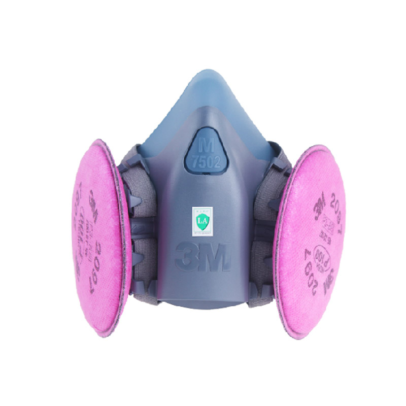 3M 7502硅胶半面型防护面罩（中号）