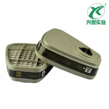 3M 6005CN甲醛/有机蒸气滤毒盒