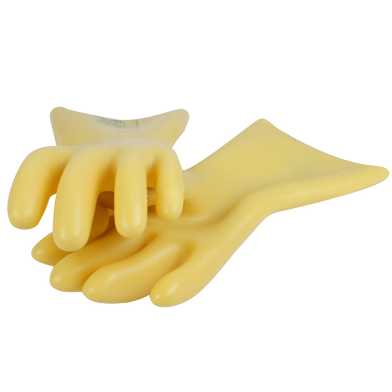 代尔塔 207004天然乳胶绝缘手套