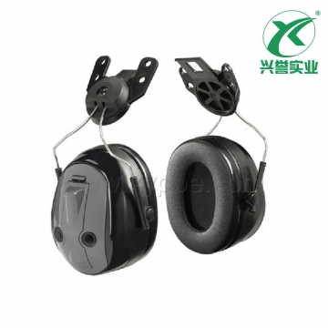 3M PELTOR H7P3E-PTL 一按即听挂安全帽式耳罩