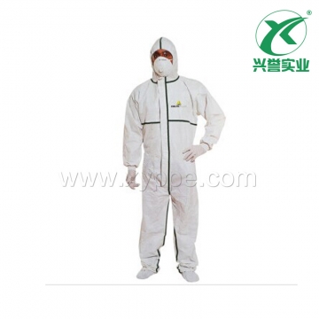 代尔塔 406012防静电限次胶条4级防化服