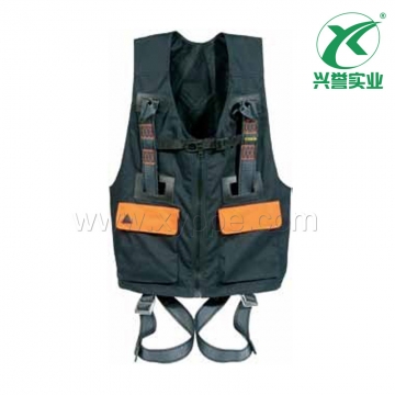 代尔塔 501554马甲式双挂点安全带