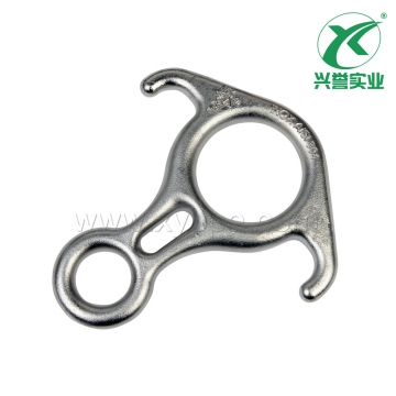 代尔塔 509044铝制带耳大8字环