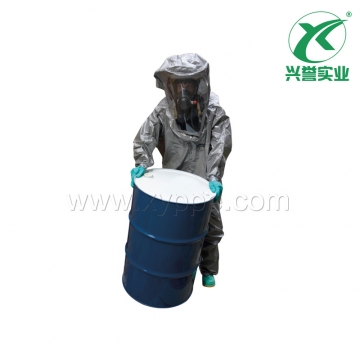 雷克兰凯麦斯3空气呼吸器内置式防化服CT3S450
