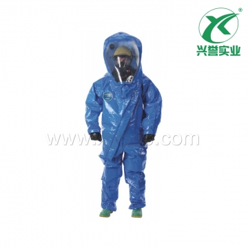 雷克兰INT640W Interceptor宽式面屏前入式全封闭气密型防化服