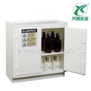 Justrite实心聚乙烯酸类安全柜24015