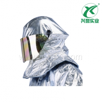 雷克兰268AX镀铝隔热消防头盔