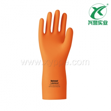 雷克兰橡胶高性能防化手套ER18F