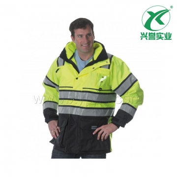 雷克兰两件一体式反光风衣C-ANSIP-2