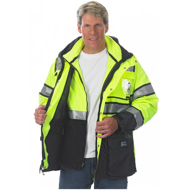 雷克兰两件一体式反光风衣C-ANSIP-2