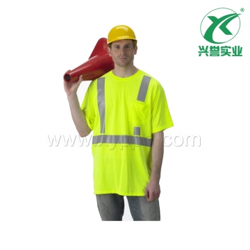 雷克兰高可视反光T恤衫T-A2-P