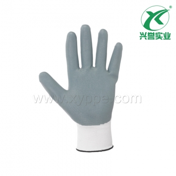 雷克兰舒适灵活型发泡丁腈涂层手套7-2201