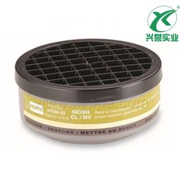 霍尼韦尔 N750052 水银蒸汽和氯气滤盒