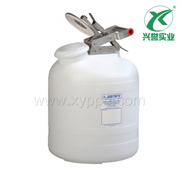 Justrite 19升广口聚乙烯罐12765