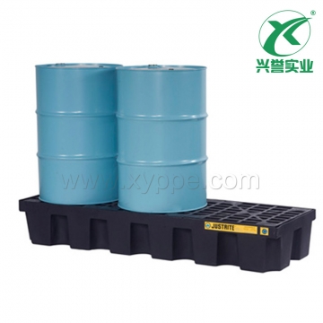 Justrite EcopolyBlendTM溢出物控制托盘 28627