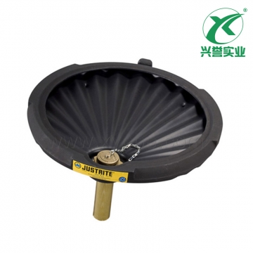 Justrite EcopolyBlendTM聚乙烯溢出物控制漏斗 28681