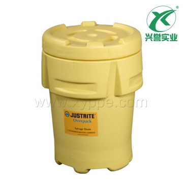 Justrite 双用途圆桶 28201