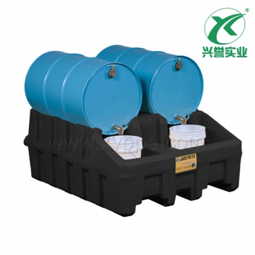 Justrite EcoPolyBlendTM圆桶管理系统 28667