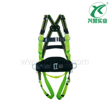 霍尼韦尔双挂点定位全身式安全带1002857A