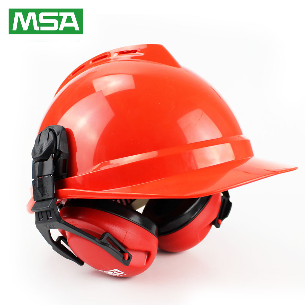 梅思安SOR14012（MSA）轻型XLS头盔式防噪音耳罩