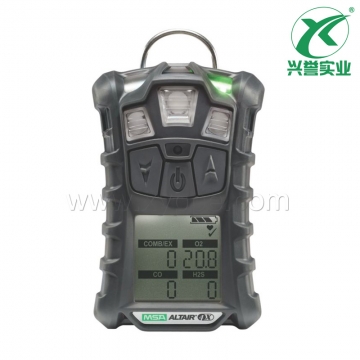 梅思安10118161天鹰4X多种气体检测仪（Ex-O2-CO-H2S，带跌倒报警）