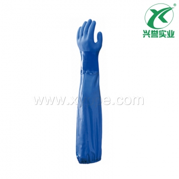 SHOWA 695PVC加长耐油防化手套