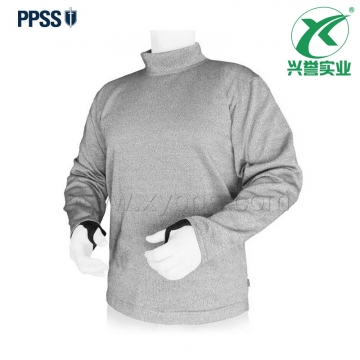 英国进口PPSS防割衣服高领运动衫长袖100107