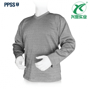 英国进口PPSS防割衣服V领运动衫长袖100109