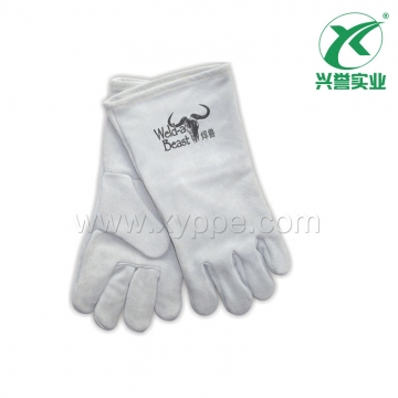 焊兽4150牛皮烧焊手套