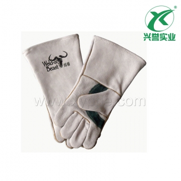 焊兽4153P拇指加托焊接手套