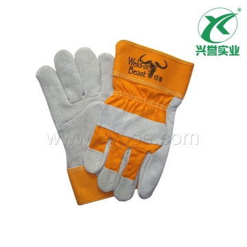 焊兽11300半皮劳保手套