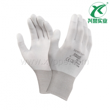 安思尔（Ansell）48-105指尖PU作业手套