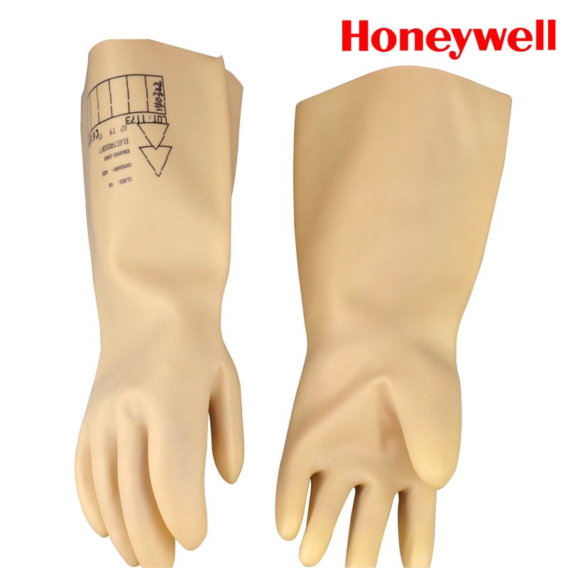 霍尼韦尔00级天然乳胶绝缘手套2091903