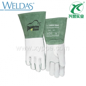 威特仕耐磨款野牛皮烧焊手套10-2655