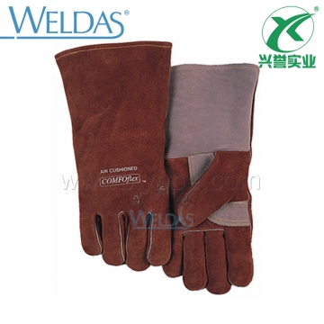 威特仕斜拇指款牛皮手工电焊手套10-2600