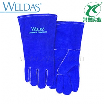 威特仕斜拇指款牛皮手工电焊手套10-0160