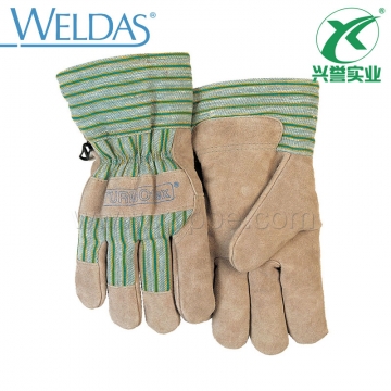 威特仕耐磨牛二层芯皮防冻手套10-2255