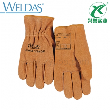 威特仕耐磨牛皮劳保焊接手套10-2064