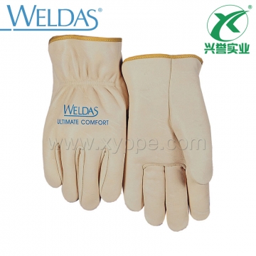 威特仕耐磨牛皮通用劳保手套10-2065