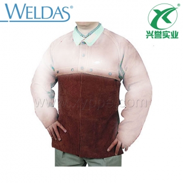 威特仕牛皮耐磨隔热阻燃焊接服围身44-7814